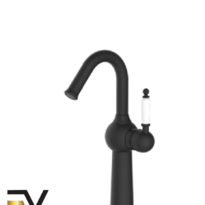 ברז גבוה לכיור פיה קבועה וקצרה