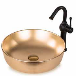 כיור מונח מעוגל – גודל: 42/42/14 ס"מ