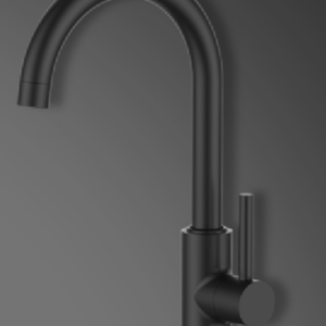 ברז מים גבוה – ידית דקה – פיה מסתובבת