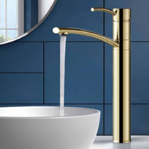 ברז גבוה לכיור מונח פיה מסתובבת