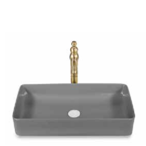 כיור מונח – עיצוב מרובע – מידות: 60/34/11 ס"מ