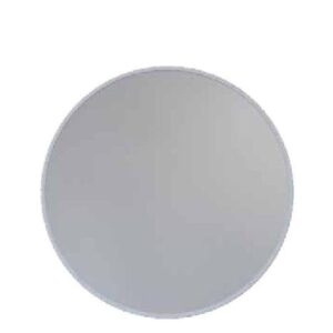 מראה קריסטל עגולה עם מסגרת לבנה מידות: 50 – 70 – 80 ס"מ