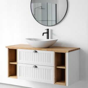 ארון אמבטיה דגם סינגפור 130 ס"מ